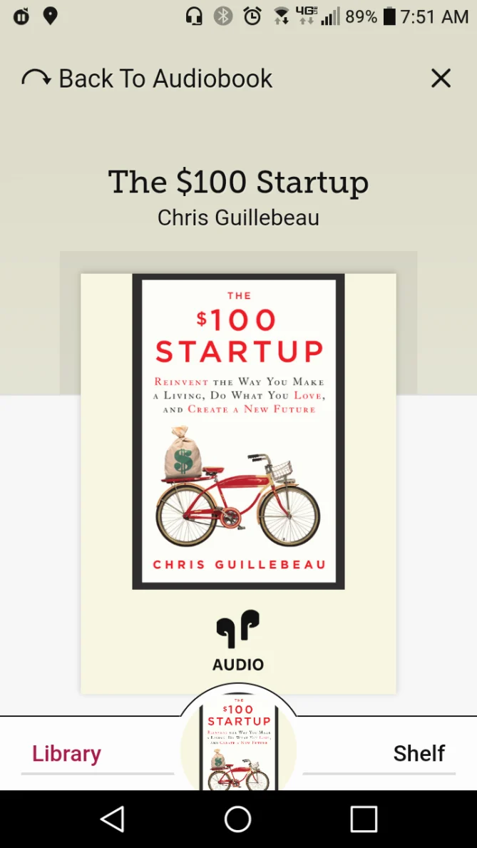 I'm listening to this audio book, and thought I'd share.