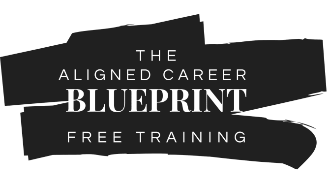 I just launched a new free training for women feeling stuck to finally discover an aligned corporate career and of course, I ...