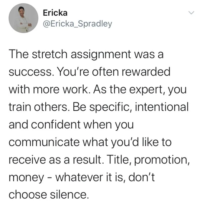 Work without the reward will get old if it hasn’t already.
