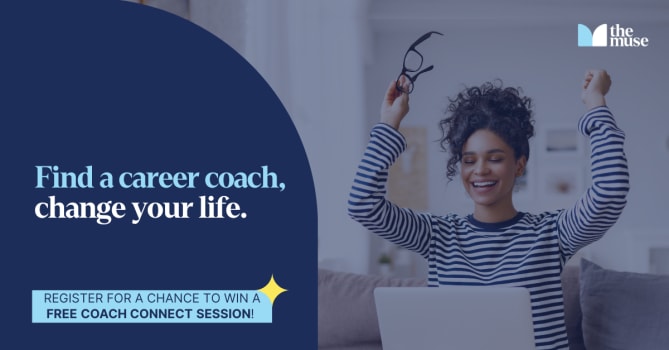Win a FREE Coach Connect Session with The Muse's Career Coaching Team!