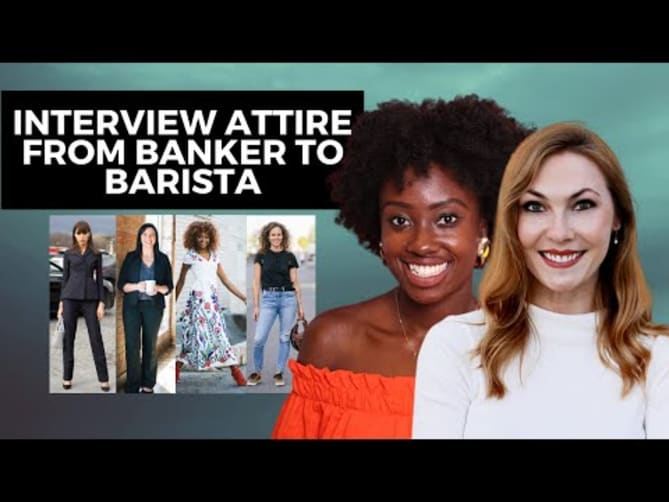 Have you ever wondered what you should wear to an interview.