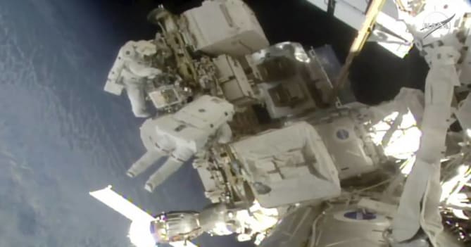 I somehow missed this story about the all-female spacewalk being cancelled because of no spacesuits for this woman that fit.