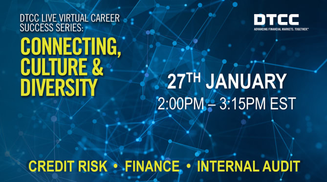 DTCC is having a live Virtual Event this Thursday, Jan 27!