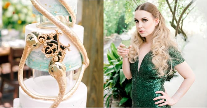 I've always wanted to go to a Harry Potter-themed wedding