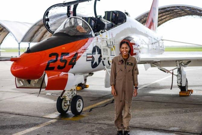 Sharing a milestone for Black women in the Navy