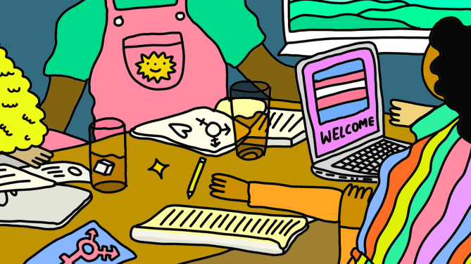 Great article on making our workplaces equitable for trans people