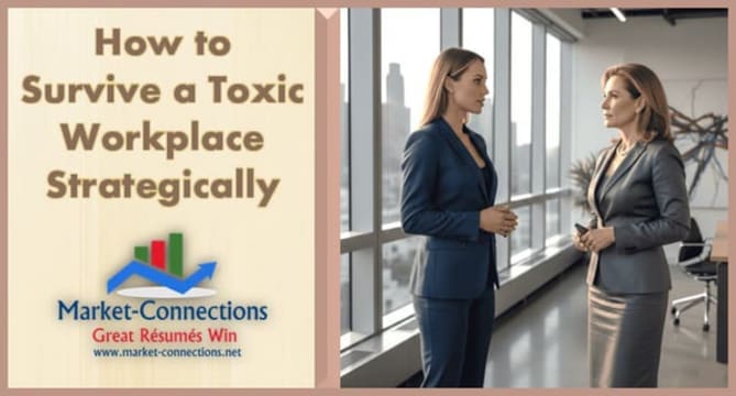 Surviving a Toxic Workplace Strategically 
