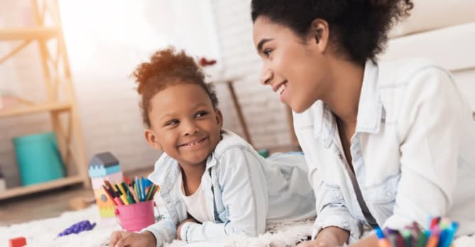 Children are sensitive to our emotions.