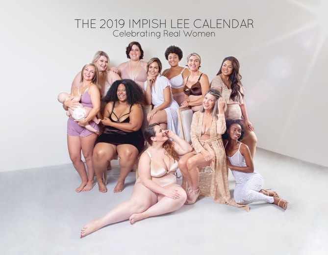 Have you seen the new body positive calendar by Impish Lee?
