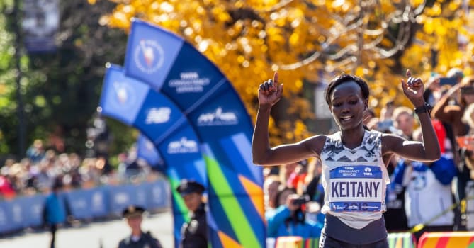 Mary Keitany is amazing!!!