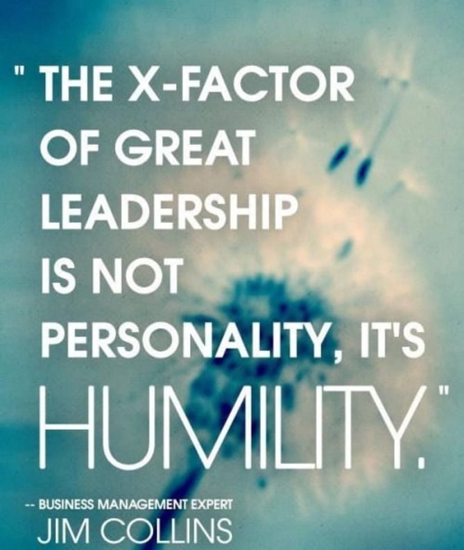 Humility is akin to a learner’s mindset.