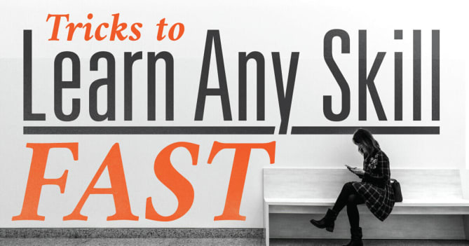 This is the time to learn new things.
