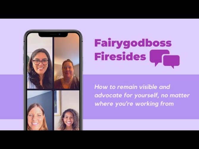 We had our first-ever Fairygodboss Firesides chat with three of our VIPs.