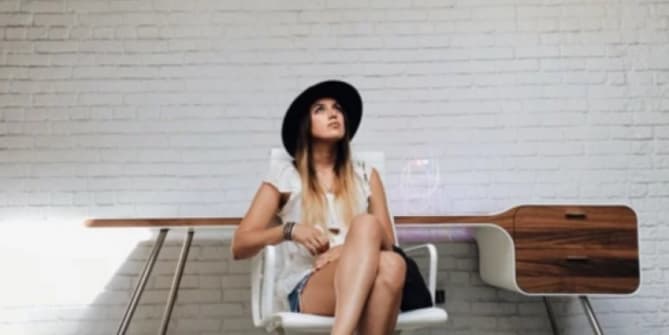 Image of Woman Thinking