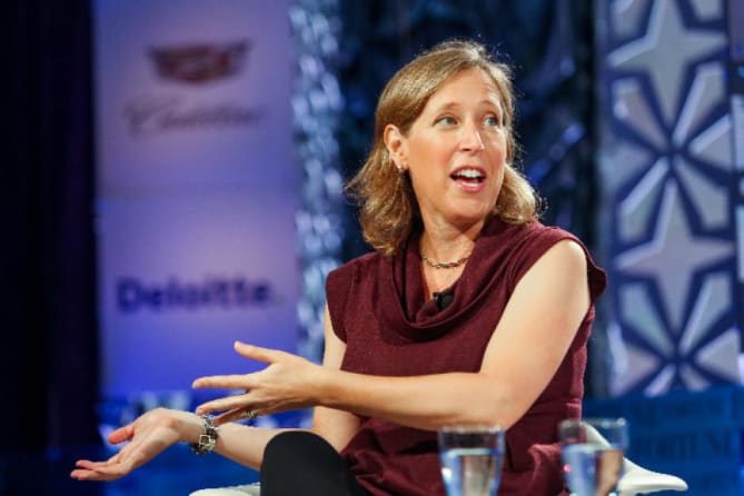 Susan Wojcicki, Chief Executive Officer of YouTube 
