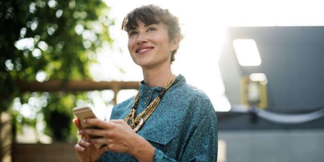 Professional Woman Smiling
