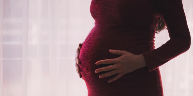 Pregnant belly