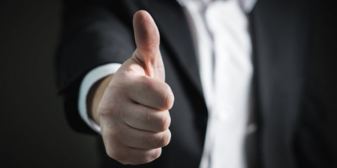 Thumbs up
