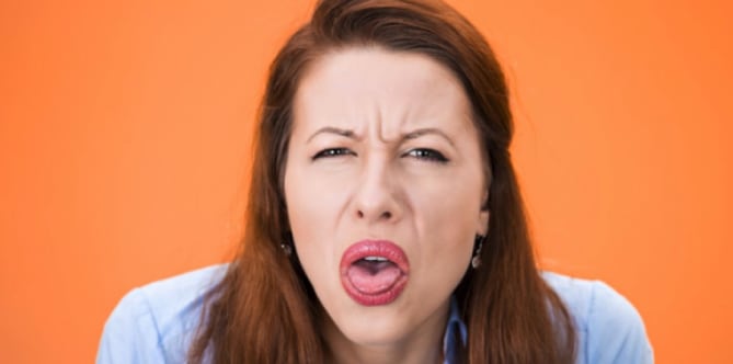 woman speaking