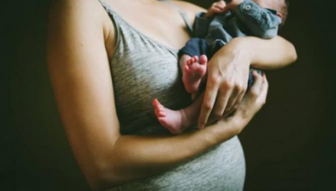 mother and baby