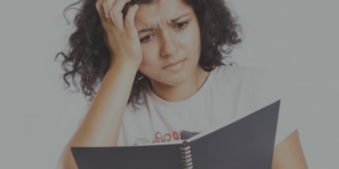 woman upset