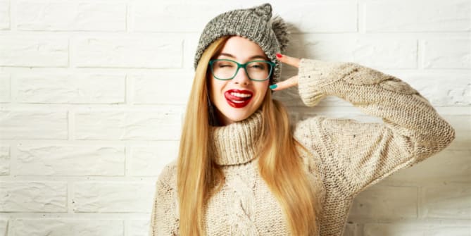 Generation Z woman