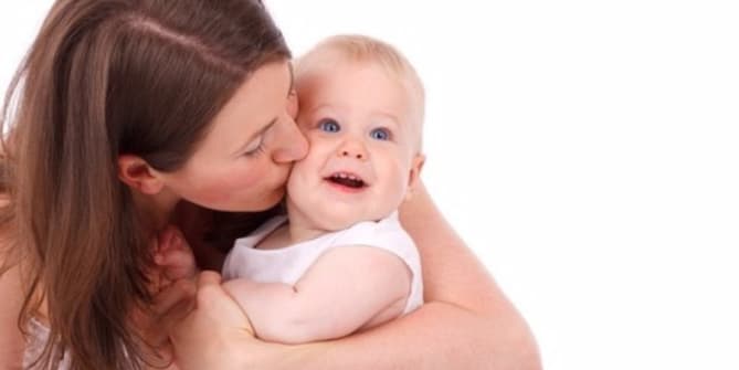 Mother and baby
