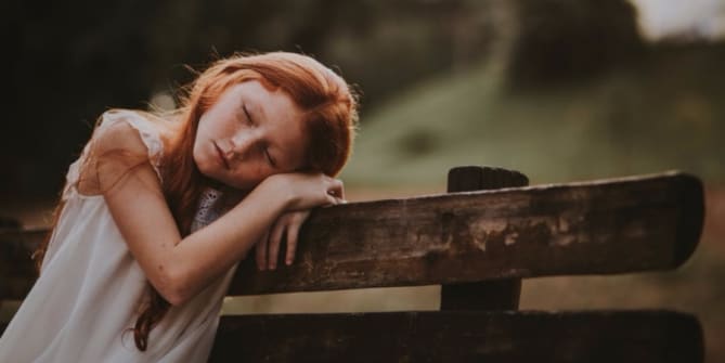 Little girl sleeping