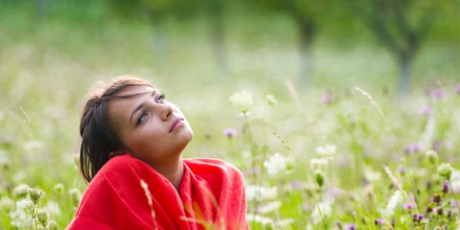 Woman thinking