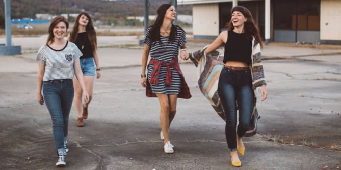 teenage girls