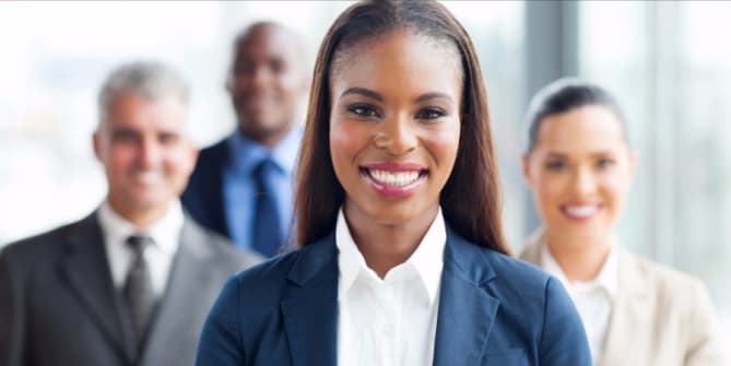 woman leader at work