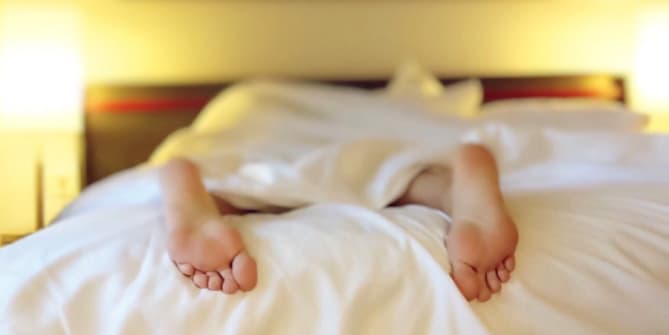 Woman sleeping