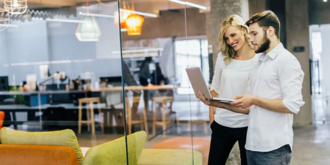 Woman on Laptop