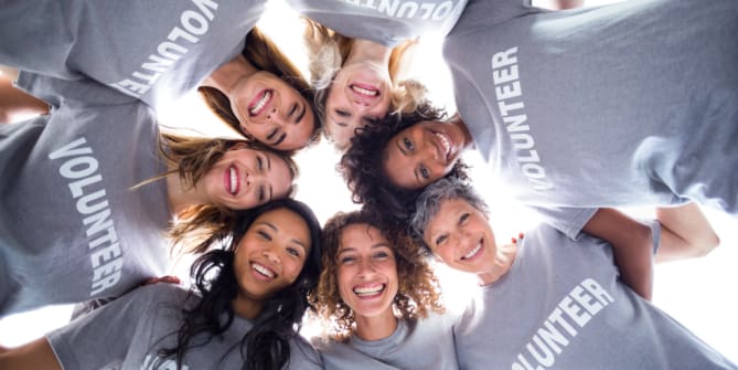 Group of volunteers