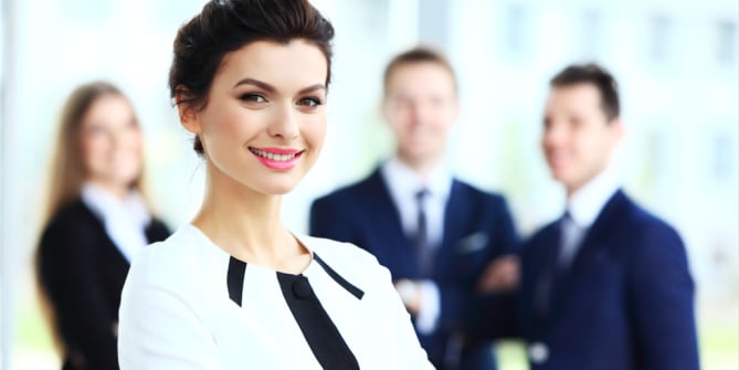 Successful woman