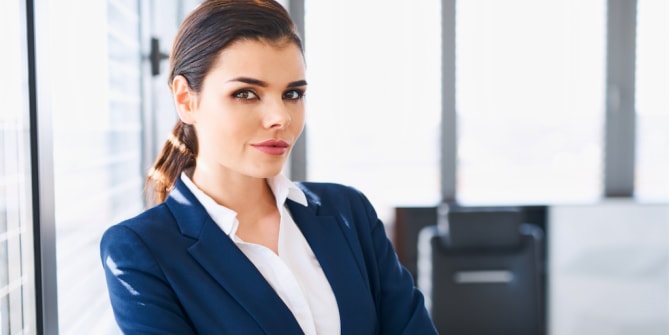 Woman at work