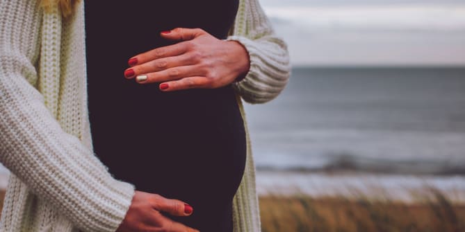 pregnant woman