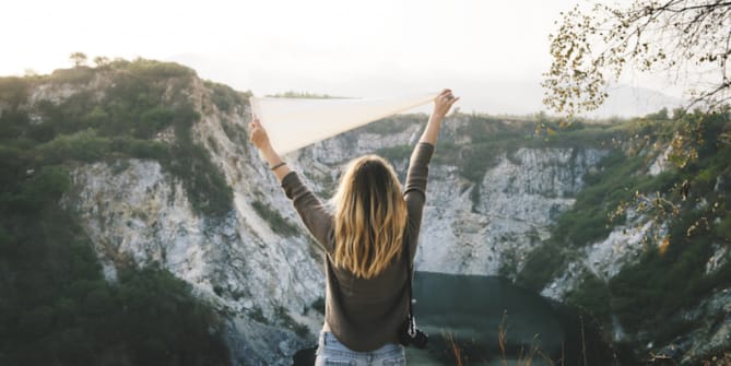 Woman Traveling