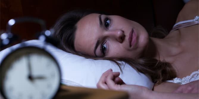 pregnant woman in bed