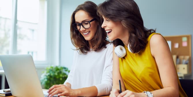 women at work