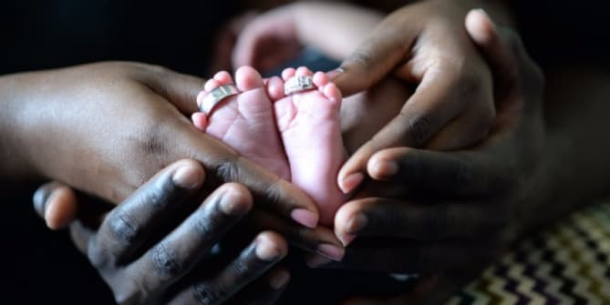parents and baby