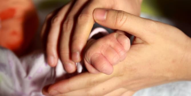 parent and baby