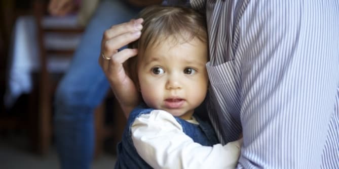 father and child