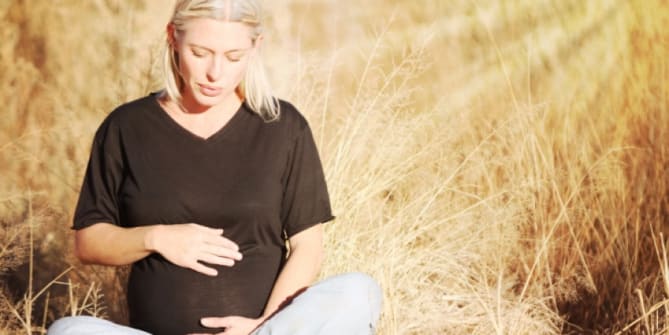 pregnant woman