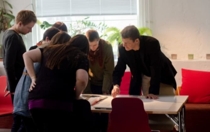 Teamwork at office
