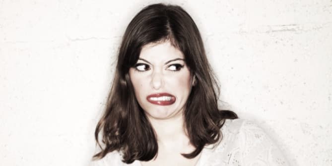 woman who is skeptical 