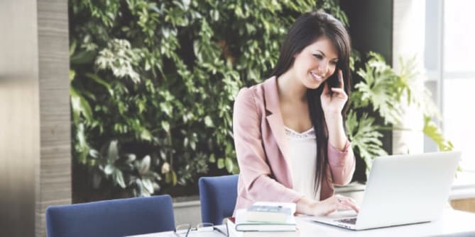 woman working, career woman