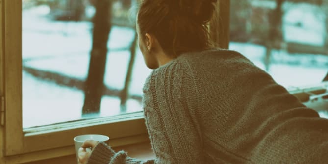Woman thinking 