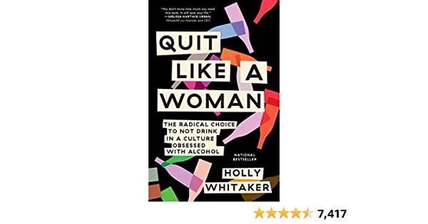 Another Dry January for women title particularly helpful around dealing with work-life balance stress is Quit Like a Woman.