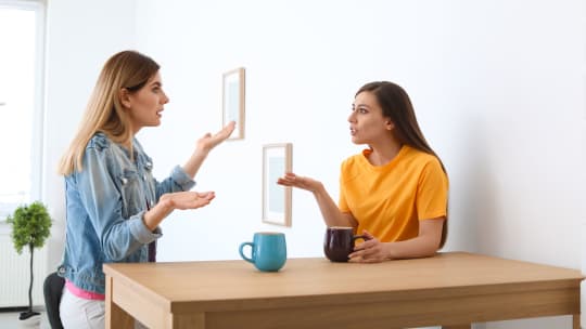 Women arguing